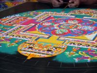 Tibetan Monks and Mandala Day 3 photos by Christina Jarmolinski