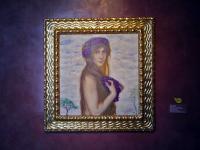 Portrait by Franz von Stuck photo by Christina Jarmolinski in Stuck Villa