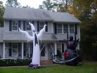 Halloween neighbors creativity