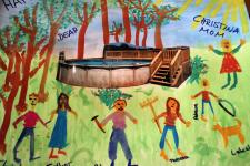 My family made a collage of my birthday present. by Christina Jarmolinski