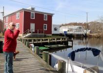 Rob at the Pocomoke by Christina Jarmolinski