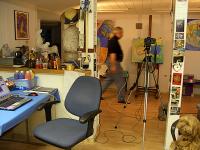 Rob de Koter at photo session at Malerhof Studio