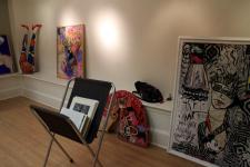 setting up the show by Christina Jarmolinski