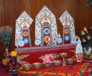 Altar of Tibetan Monks