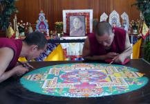 Tibetan Monks and Mandala Day 3 photos by Christina Jarmolinski