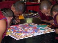 Tibetan Monks and Mandala Day 2 photos by Christina Jarmolinski