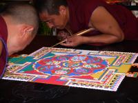 Tibetan Monks and Mandala Day 2 photos by Christina Jarmolinski