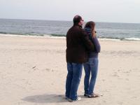 A Couple on the Beach photo Christina Jarmolinski