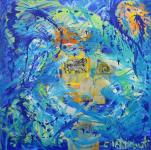 Art Abstraction-Assategaue Island Horses