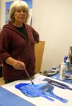 art class with Christina Jarmolinski in the Malerhof