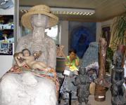 art class with Christina Jarmolinski in the Malerhof