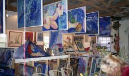 Christina Jarmolinski's Art Studio-Crystal Acres, Ft. Myers,Fl.