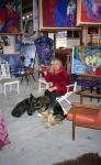 Christina Jarmolinski's Art Studio-Crystal Acres, Ft. Myers,Fl.