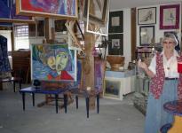 Christina Jarmolinski's Art Studio-Crystal Acres, Ft. Myers,Fl.