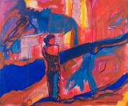 River in India by Christina Jarmolinski