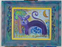 The Cat in the Moonlight by Christina Jarmolinski