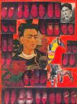 Frida's Shoes - Collage by Christina Jarmolinski