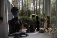 View out of my Studio Windows by Christina Jarmolinski