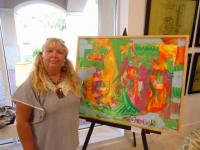 "Art is where my Heart is" shown at Robb & Stucky by Christina Jarmolinski