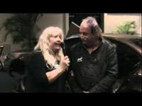 Artist Zaki and Christina Jarmolinski at Act Art Auction by Christina Jarmolinski    ski