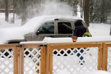 Snow Storm 2015- Salisbury got it's share last night