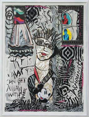 "Art is what you can get away with" by Christina Jarmolinski