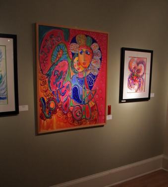 Love-Peace award winning painting  by Diane Mitchell