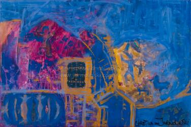 Blue Jubilee in Odessa by Christina Jarmolinski