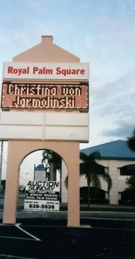 Royal Palms Square with Christina von Jarmolinski