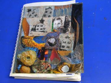 Boy with Camera -  excerpts out of Sketchbook by Christina Jarmolinski