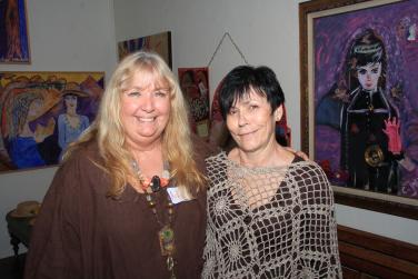 Art Show at Art for Act 2013 Christina Jarmolinski -Photos by Rob de Koter