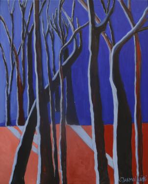 Trees in Winter by Christina Jarmolinski