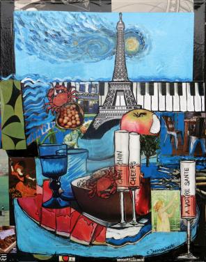 Paris by Starry Night  by Chirstina Jarmolinski