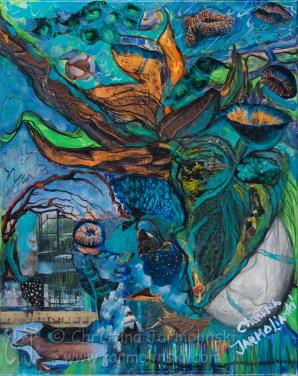 Dreams of Fantasy Flowers by Christina Jarmolinski