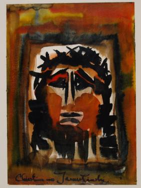 Jesus Crucified  - by Christina Jarmolinski