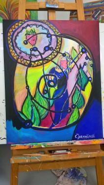 Leah and the Strawberry Moon by Christina Jarmolinski