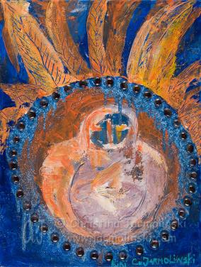 The Blue Buddha by Christina Jarmolinski