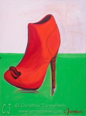 The Red Shoe by Christina Jarmolinski
