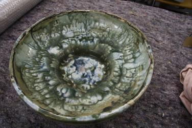 My Masterpiece in Ceramics-large hand built bowl - 22"