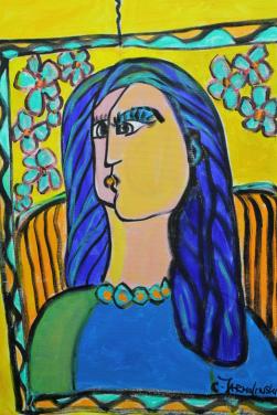 Picasso's Femme by Christina Jarmolinsk