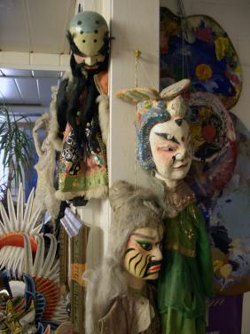Andy Warhol-"Everything has its beauty...."-Puppets in Christina Jarmolinski's Studio